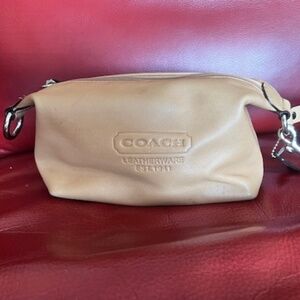 Vintage Coach Leather Wristlet